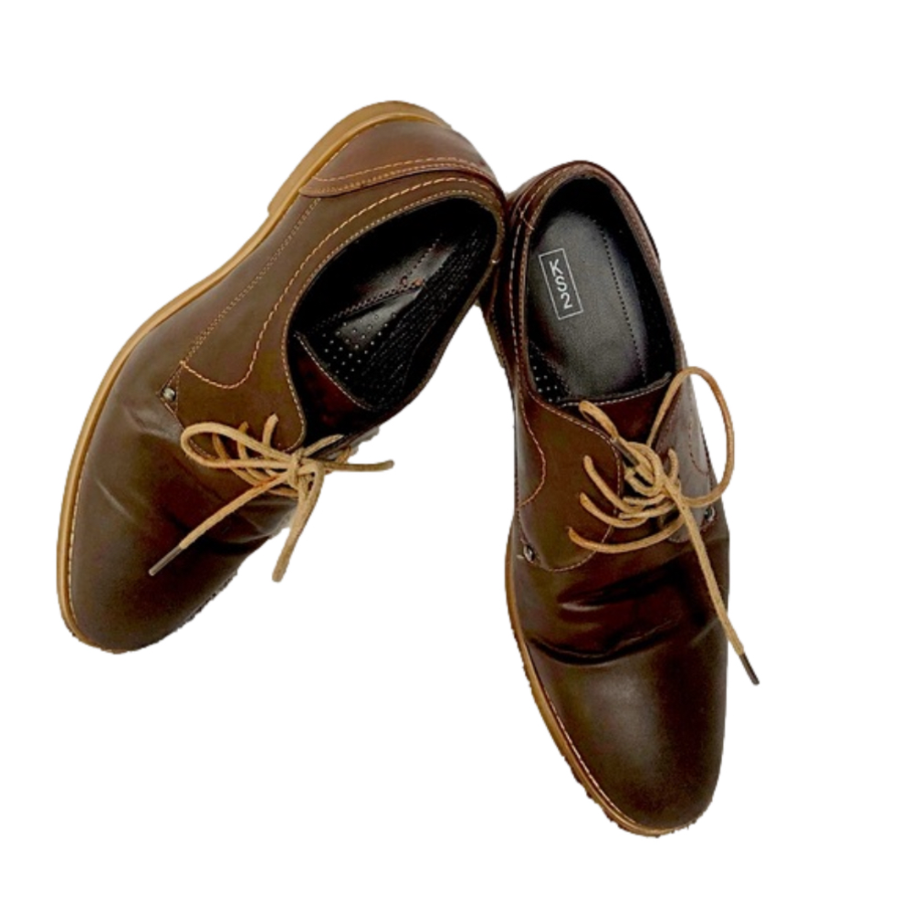 KS2 - Men’s Brown Leather Shoes